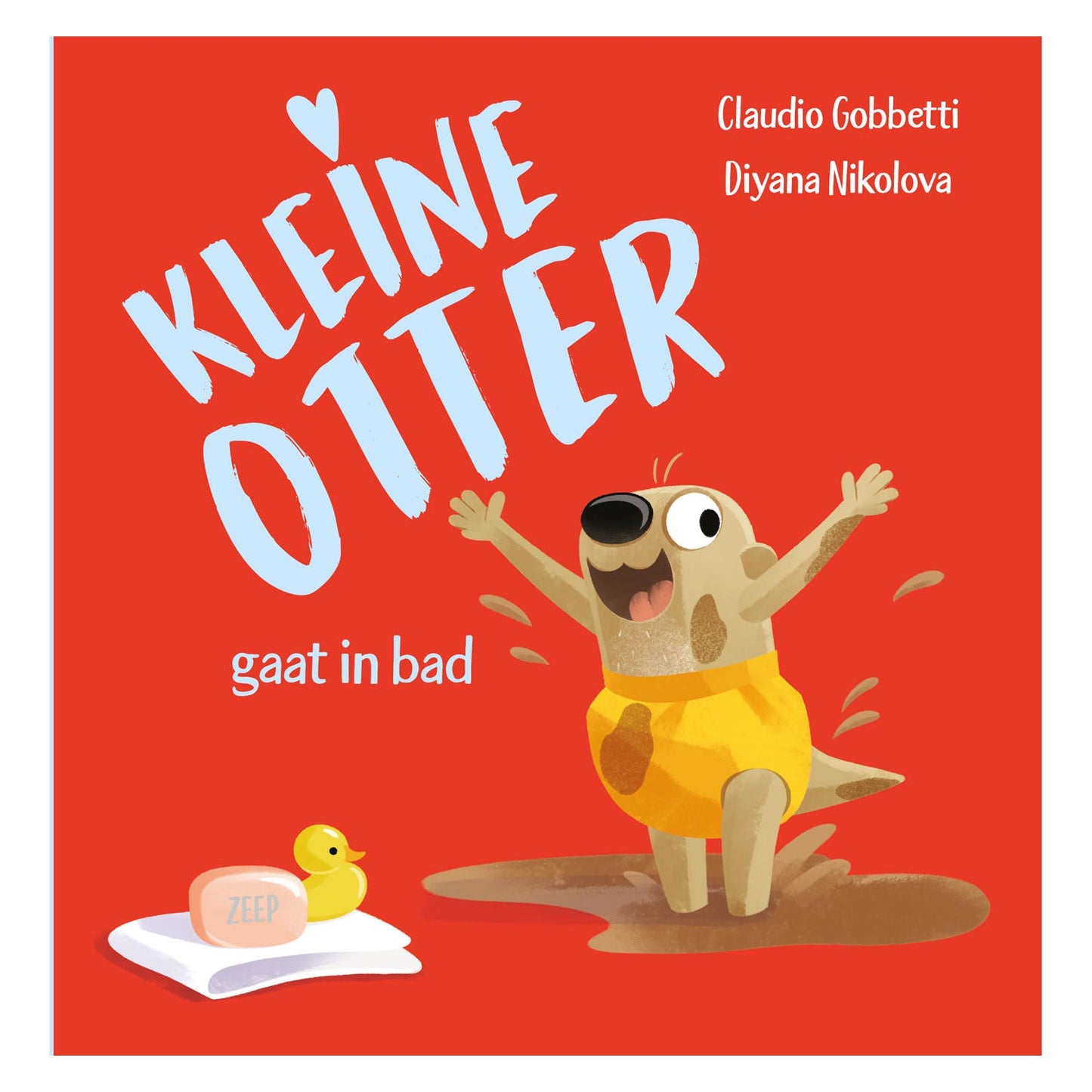 Rebo publishers kleine otter gaat in bad