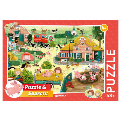 Rebo productions puzzel cas cato boerderij, 48st.