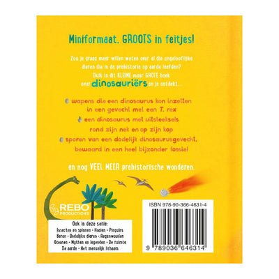 Rebo publishers het kleine maar grote boek over? dinosauriers