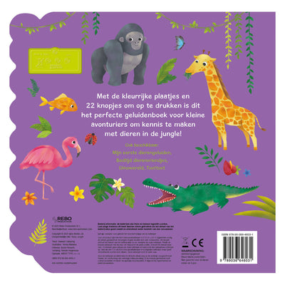 Rebo publishers geluidenboek junglegeluiden