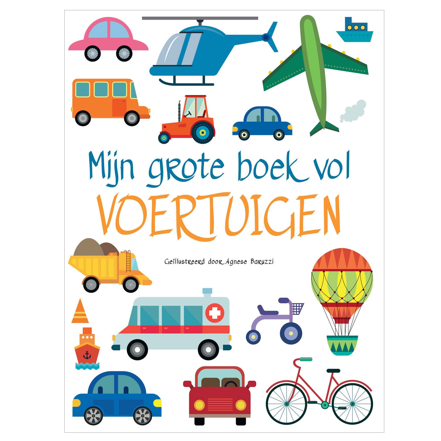 Rebo publishers mijn grote boek vol voertuigen