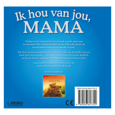 Rebo publishers ik hou van jou, mama 0+