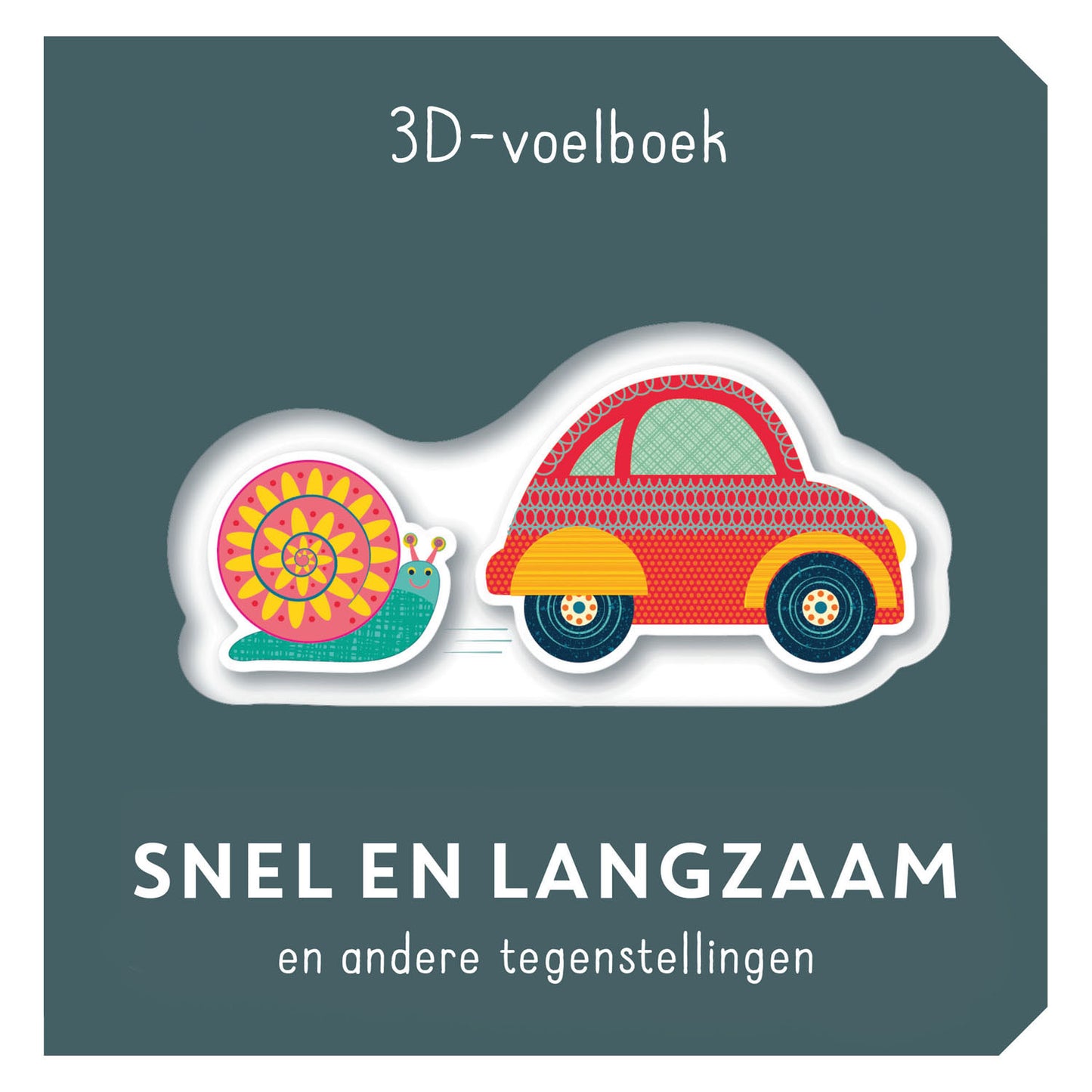 Rebo publishers 3d-voelboek - snel en langzaam