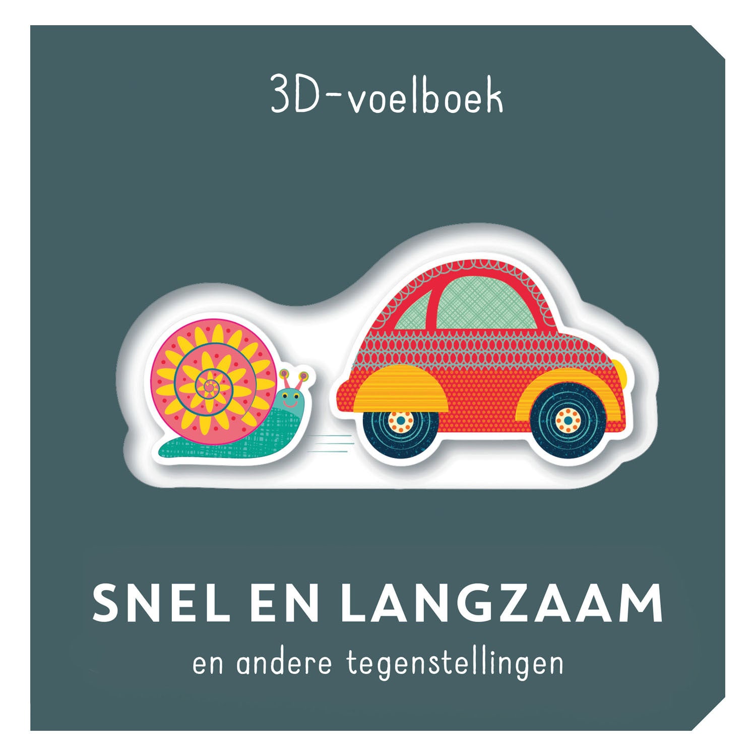 Rebo publishers 3d-voelboek - snel en langzaam