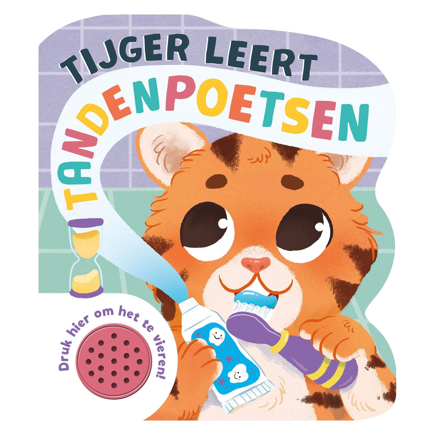 Rebo publishers tijger leert tandenpoetsen geluid