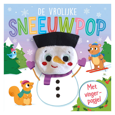 Rebo publishers vrolijke sneeuwpop vingerpopboek