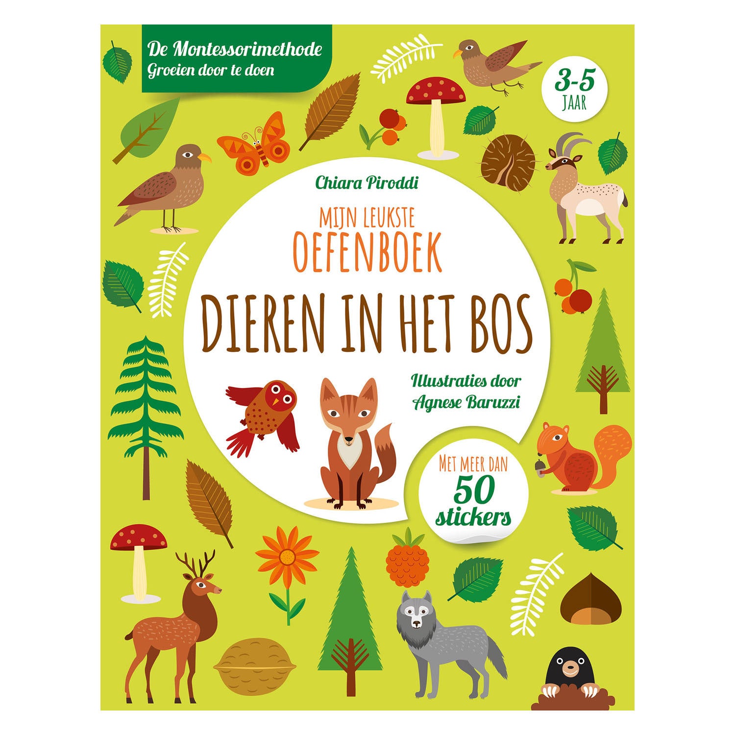 Rebo publishers dieren in het bos - mijn leukste oefenbo