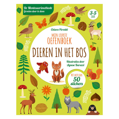 Rebo publishers dieren in het bos - oefenboek