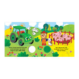 Rebo publishers groene tractor - geluidenboek - afbeelding 2