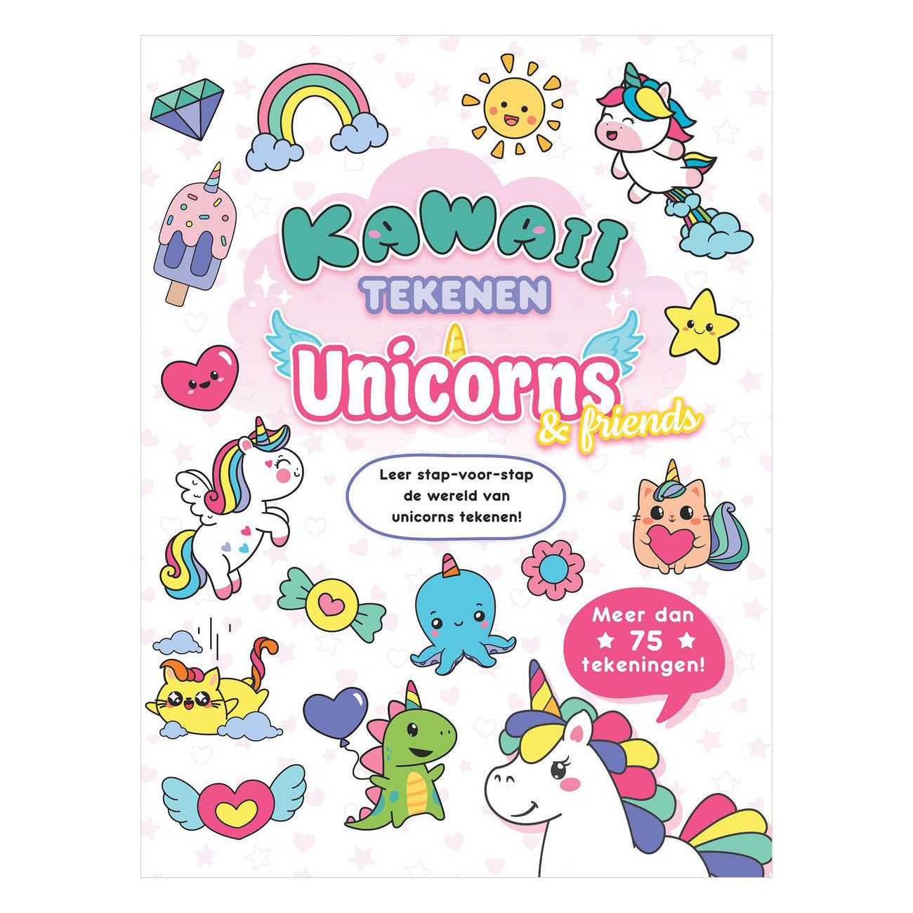 Rebo publishers kawaii tekenen - unicorns friends