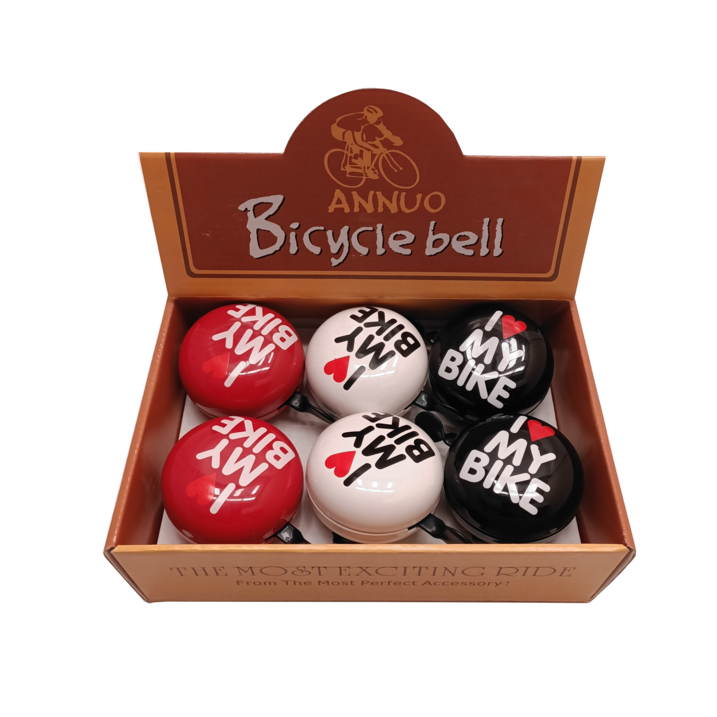 Falkx retro color bel ding-dong 80mm