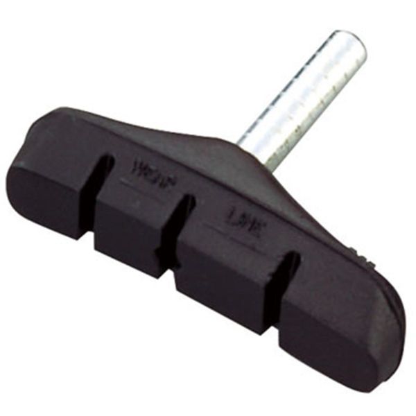 Tektro remblokken 60mm 861.11, asymetrisch, per stel. (hangverpakking)