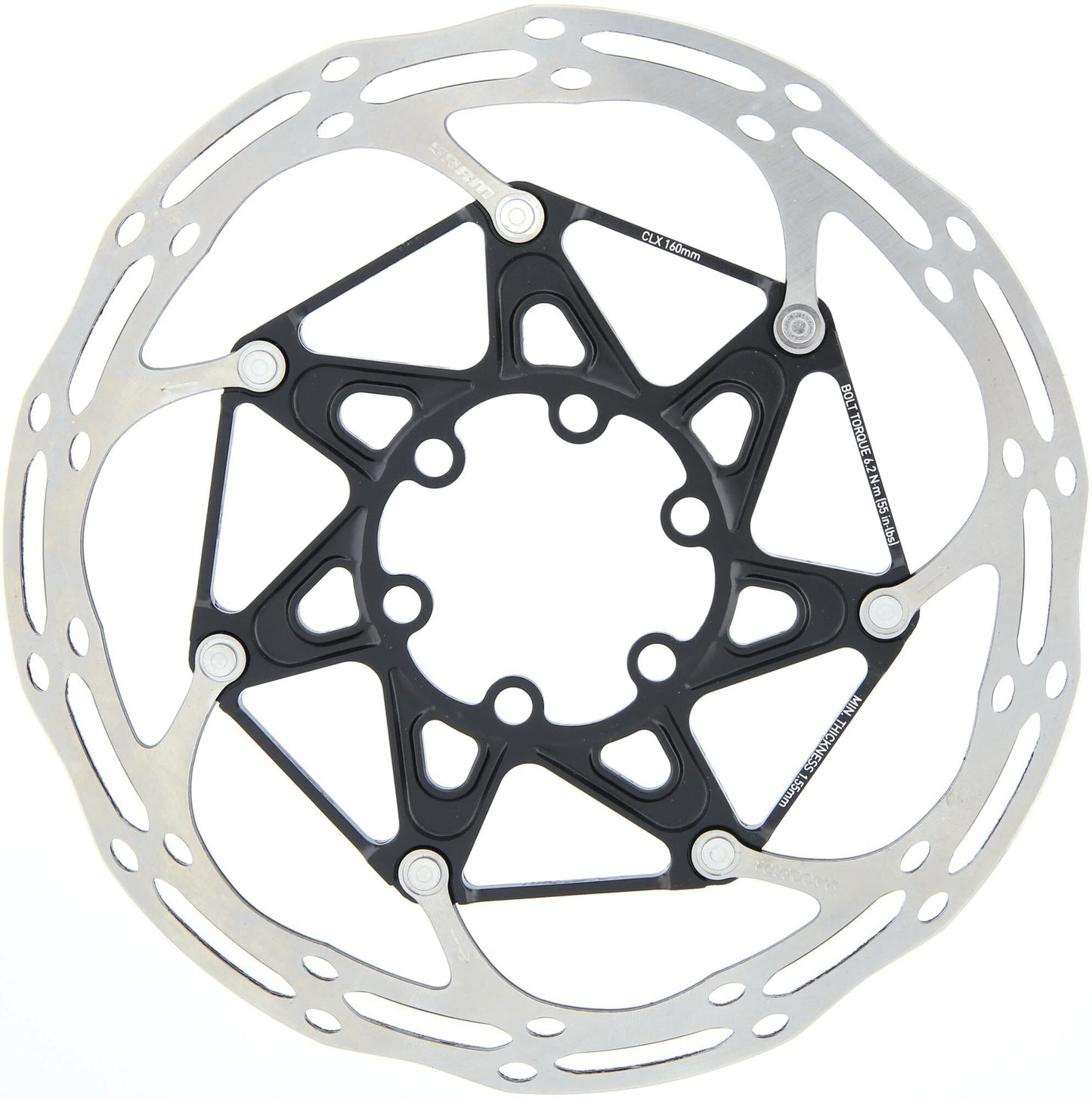 Sram remschijf centerline x rotor brake rotors center 160 mm steel rounded