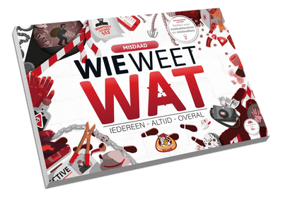 White goblin games - wie weet wat: misdaad - partyspel - 2 tot 10 spelers - speelt snel en de uitleg is nóg sneller - wie weet wat speel je altijd, met iedereen en overal - ideaal cadeau