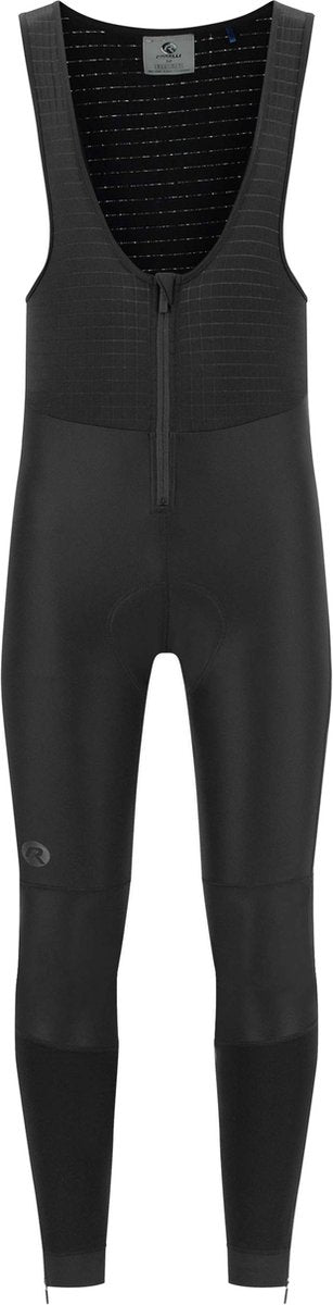 Rogelli deep winter lange fietsbroek heren - bretels - zwart - xxl