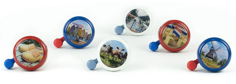 Widek bel rood klompen op kaart