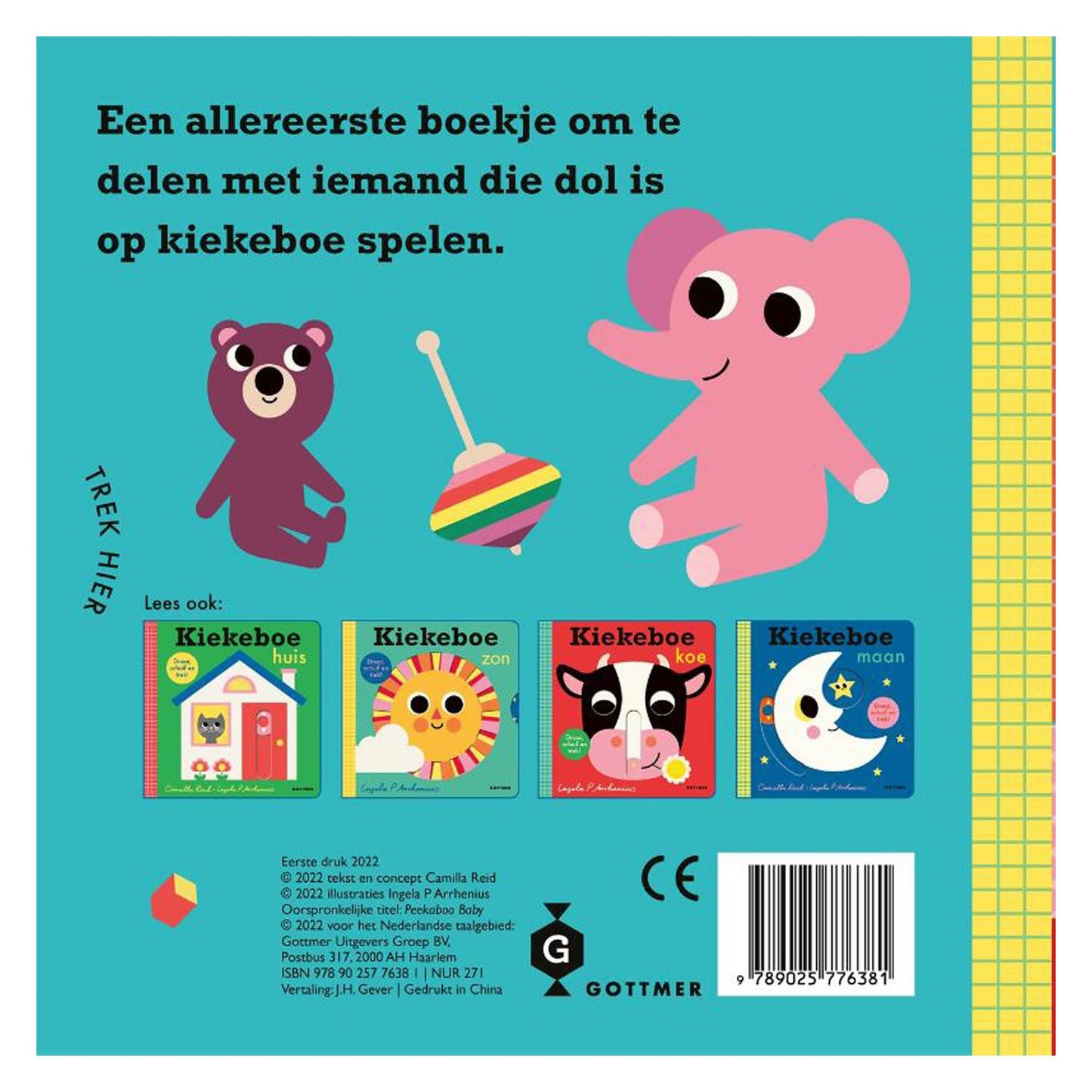 Gottmer uitgevers groep kiekeboe kindje boekje