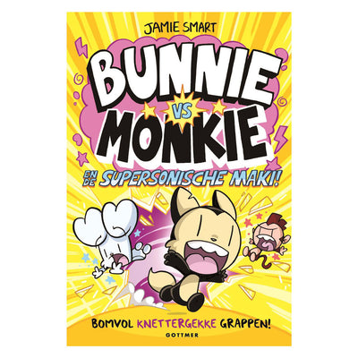 Gottmer uitgevers groep bunnie vs monkie en de supersonische maki!