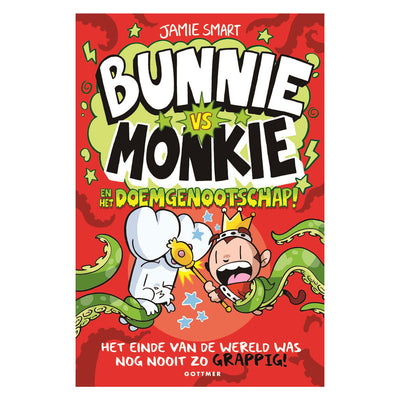 Gottmer uitgevers groep bunnie vs monkie en het doemgenootschap!