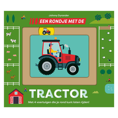 Gottmer uitgevers groep een rondje met de tractor