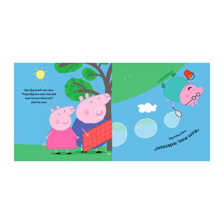 Gottmer uitgevers groep peppa blaast bellen en peppa en de boomhut