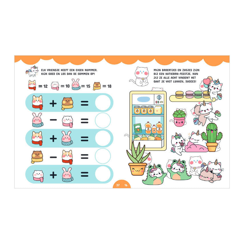 Gottmer uitgevers groep kawaii kittens friends activiteitenboek