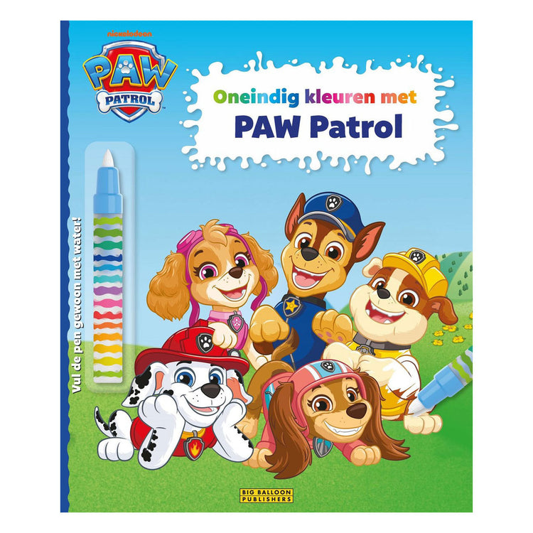 Gottmer uitgevers groep oneindig kleuren met paw patrol