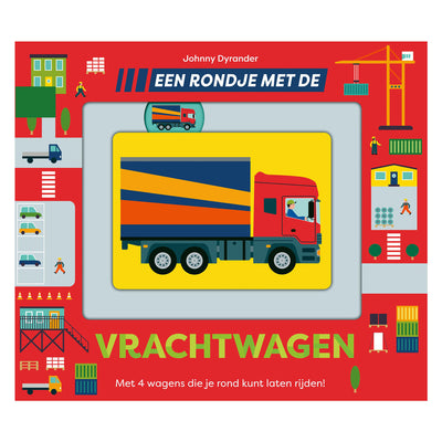 Gottmer uitgevers groep een rondje met de vrachtwagen - kartonboekje