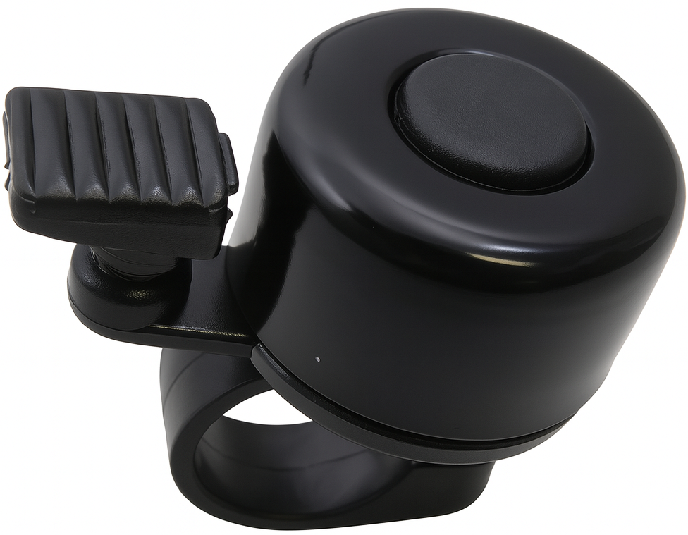 Edge fietsbel mini ø35mm - zwart (werkplaatsverpakking)