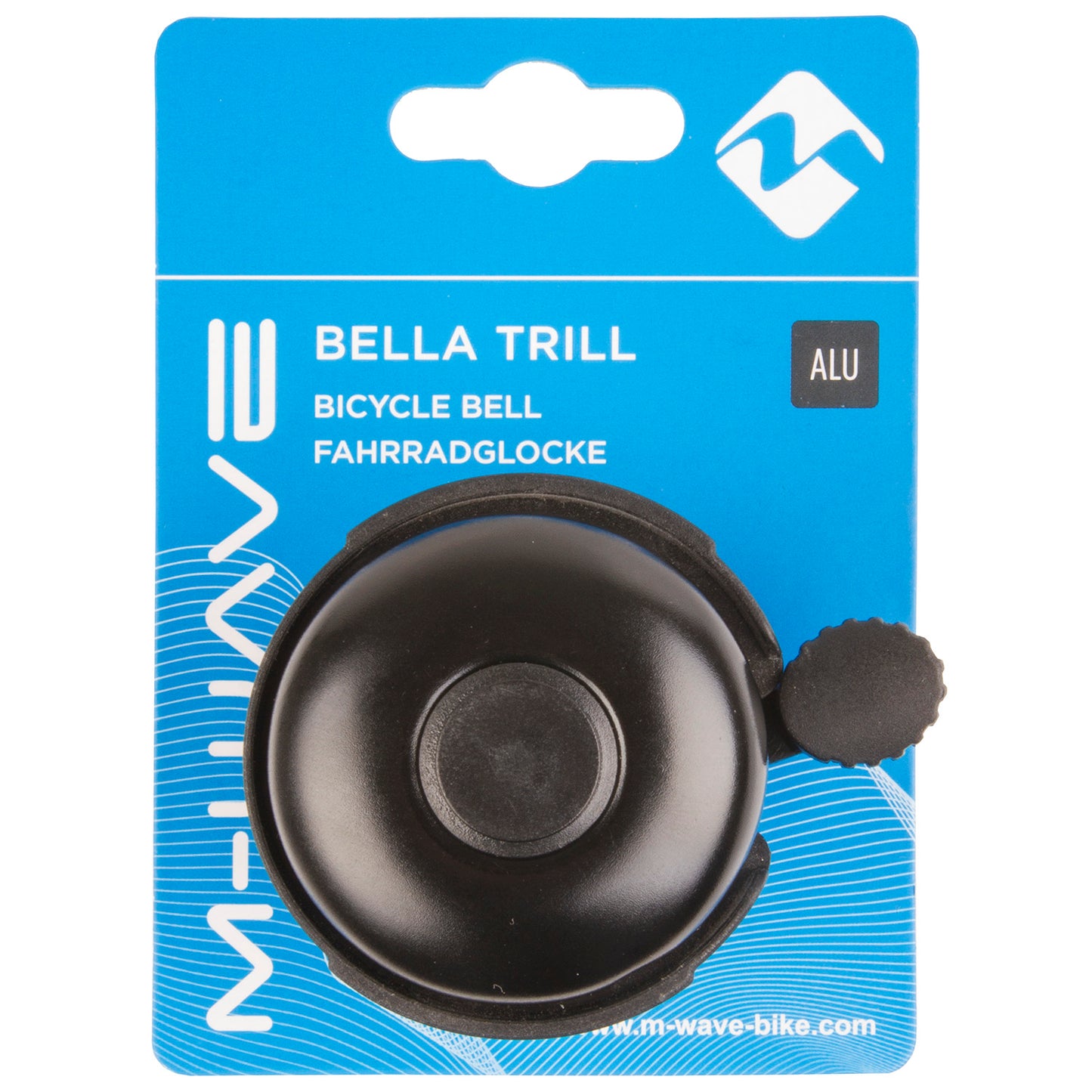 M-wave fietsbel bella trill ø53mm zwart