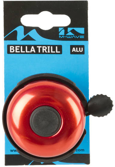 M-wave fietsbel bella trill ø53mm - rood
