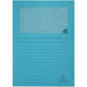 Exacompta l-map met venster forever lichtblauw pak van 100 stuks