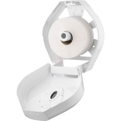 Toiletrolhouder jumbo maxi wit