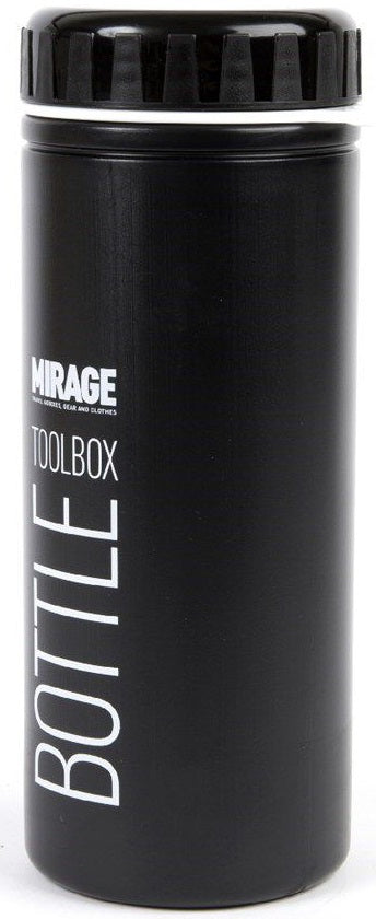 Mirage Gereedschap toolbox bidon 500ml zwart op kaart