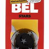 Nv ding dong bel 60mm stars zwart met sterren kaart