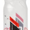 Polisport Bidon met schroefdop S600 600 ml transparant zwart rood