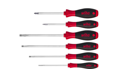 Wiha schroevendraaierset softfinish 21248 (zwart rood)