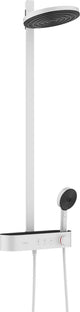 Hansgrohe pulsify s showerpipe 2jet mt showertablet select 400 mat wit