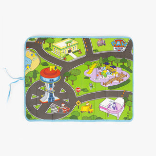 No brand paw patrol mega speelkleed met 1 auto