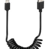 Lampa USB-kabel Optiline 100 cm zwart