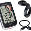 Sigma rox 2.0 gps zw wit overclamp stuurhouder + usb-c oplaadkabel