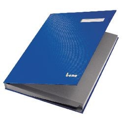 Parafeermap bene 76400 blauw 18 stuks a4