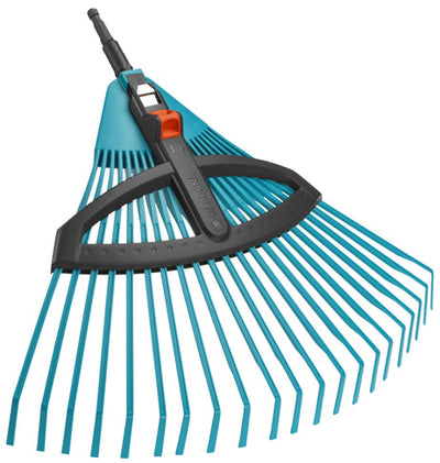 Gardena combisystem kunststof verstelbare bladhark (turquoise, 3099-20)