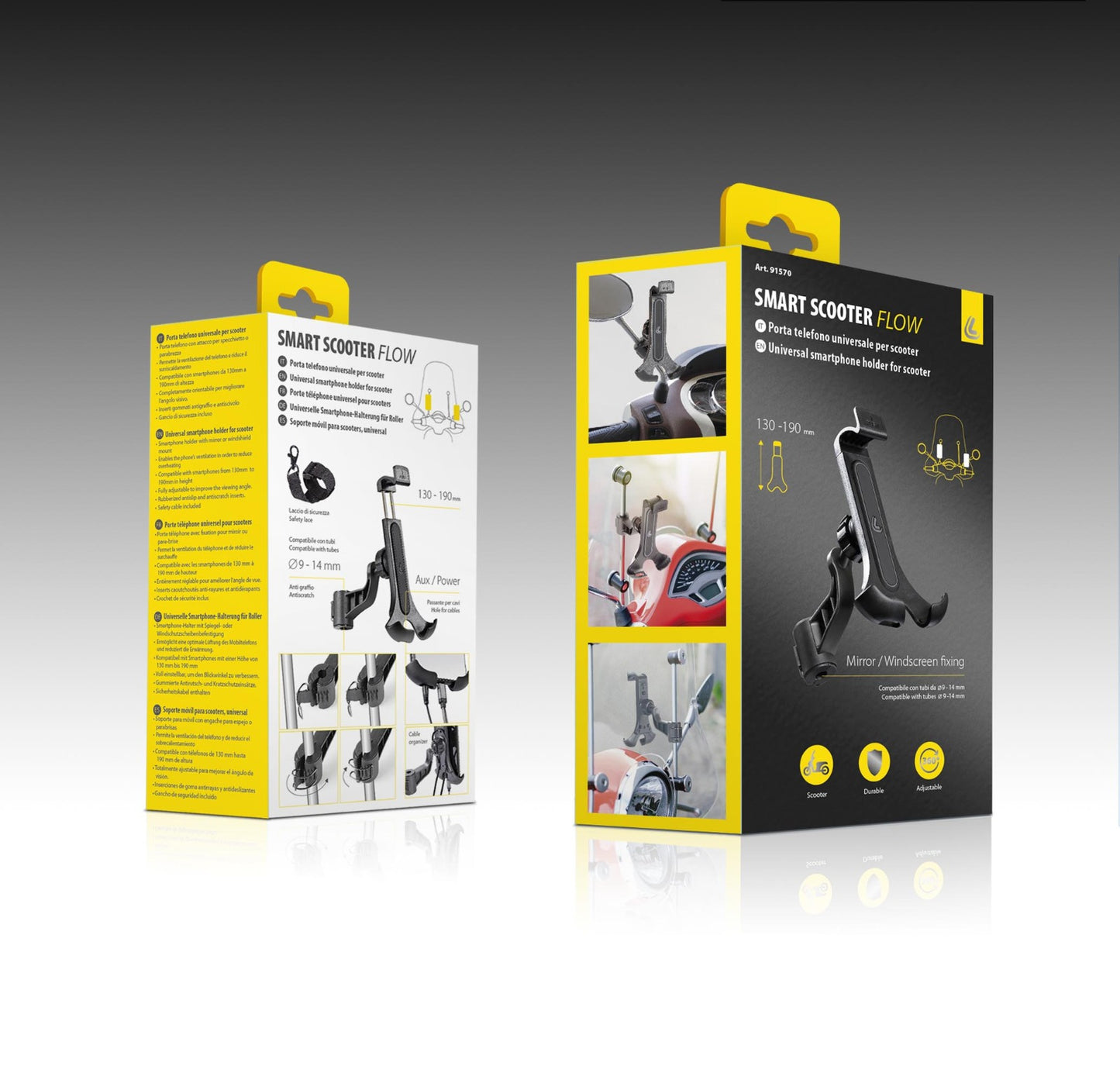 Lampa universele telefoonhouder smart scooter flow