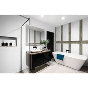 Grosfillex Grosfillex 11 st Wandtegels Gx Wall+ steen 30x60 cm wit - afbeelding 3