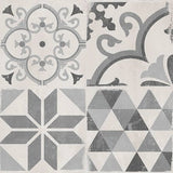 Grosfillex Grosfillex 9 st Wandpaneel Accent 15,4x120 cm Andaluz grijs - afbeelding 2