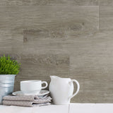 Grosfillex Grosfillex 15 st Wandtegels Gx Wall+ 15x90 cm bruin eikenkleur - afbeelding 1