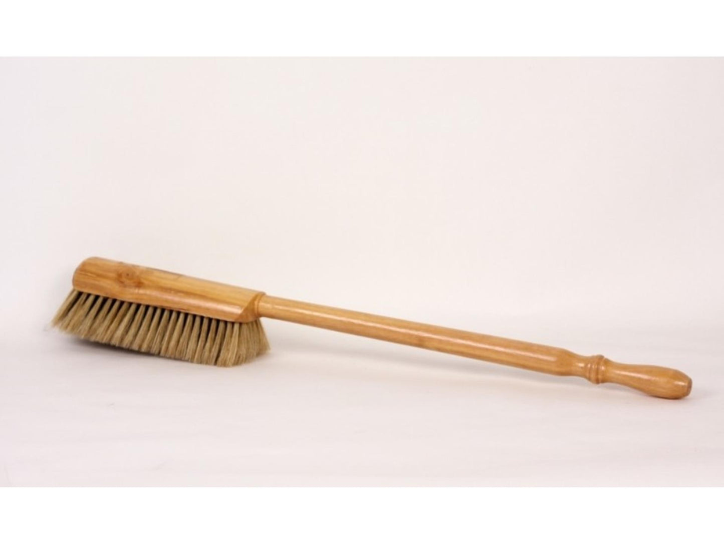 Luva houten handstoffer grijs wit chinees varkenshaar 45cm
