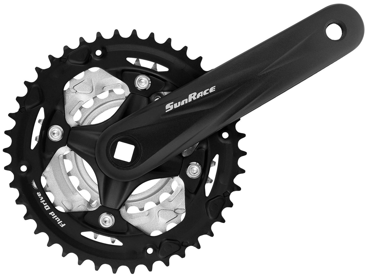 Sunrace crankset 7 8 speed 42 32 22t - - 2mm fcm600