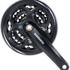 Shimano crankstel altus m311 7 8v 22 32 42t -5mm verdiept